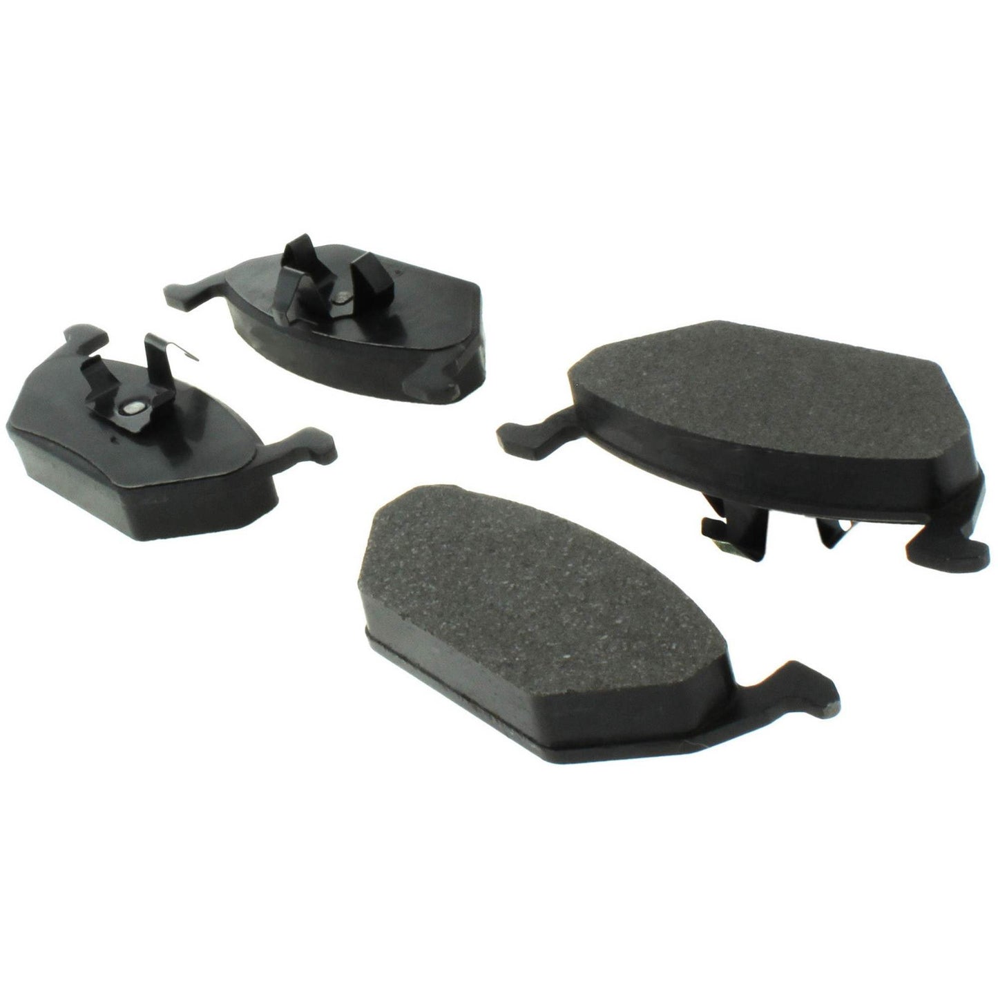 Centric Parts Premium Semi-Metallic Brake Pads with Shims and Hardware 300.07680