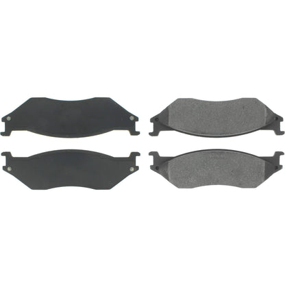 Centric Parts Disc Brake Pad Set Premium Semi-Metallic with Shims for 2002-2010 Ford E-550 Econoline Super Duty 300.07770