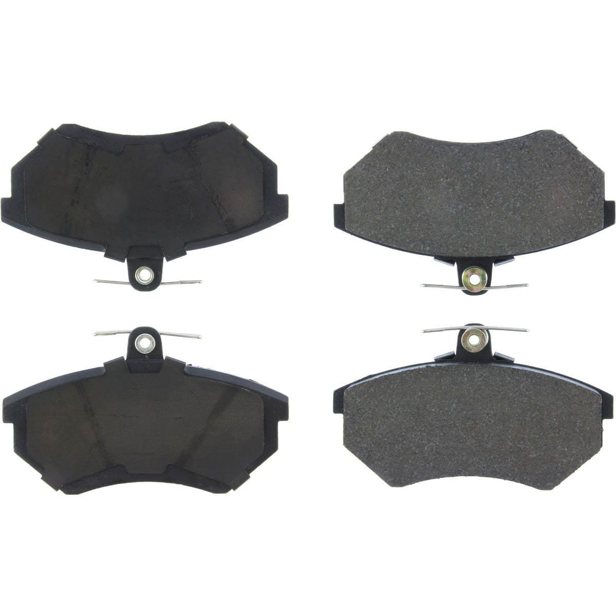 Centric Parts Disc Brake Pad Set Premium Semi-Metallic with Shims for 1983-1997 Audi and Volkswagen 300.07800