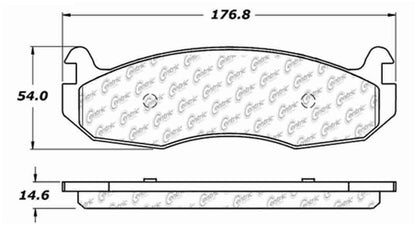 Centric Parts Disc Brake Pad Set 300.07880