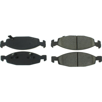 Centric Parts Disc Brake Pad Set Premium Semi-Metallic with Shims for 1999-2002 Jeep Grand Cherokee 300.07900
