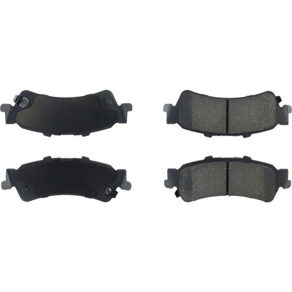 Centric Parts Premium Semi-Metallic Brake Pads with Shims and Hardware 300.07921