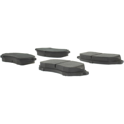 Centric Parts Disc Brake Pad Set Premium Semi-Metallic with Shims for 1999-2001 Mazda Protege 300.07980