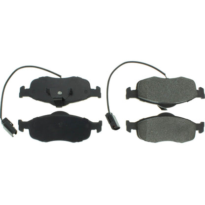Centric Parts Disc Brake Pad Set Premium Semi-Metallic with Shims and Hardware for 2000-1998 Ford Contour 2002-1999 Mercury Cougar 2000-1998 Mystique 300.08010