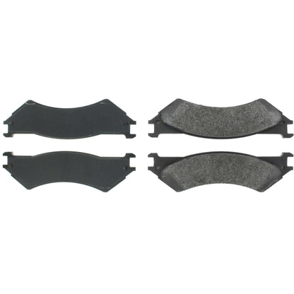 Centric Parts Disc Brake Pad Set Premium Semi-Metallic with Shims for 2000-2007 Ford Econoline E-150/E-250/E-350