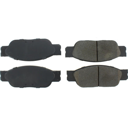 Centric Parts Disc Brake Pad Set with High Performance Shims for Passenger Cars and Light Duty Trucks 300.08050