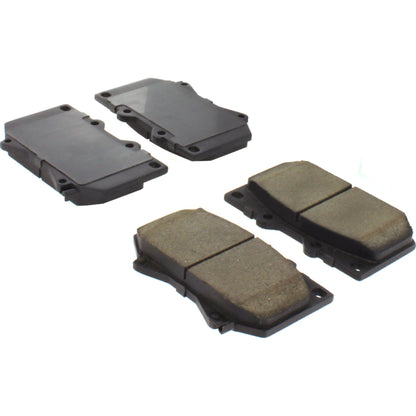 Centric Parts Disc Brake Pad Set Premium Semi-Metallic with Shims and Hardware for 2001-2002 Toyota Sequoia Tundra 300.08120