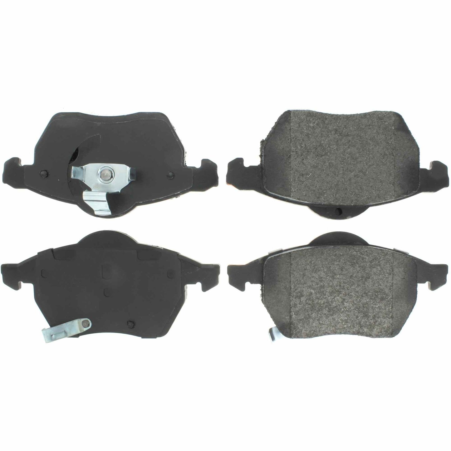 Centric Parts Disc Brake Pad Set Premium Semi-Metallic with Shims and Hardware 300.08190