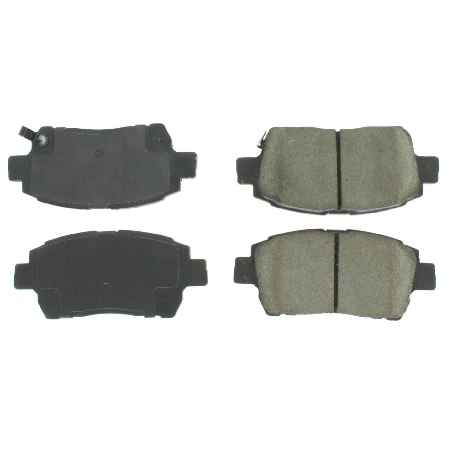 Centric Parts Disc Brake Pad Set Premium Semi-Metallic with Shims and Hardware 300.08220
