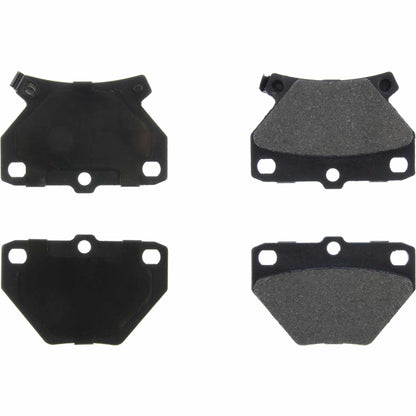 Centric Parts Premium Semi-Metallic Brake Pads with Shims and Hardware 300.08230