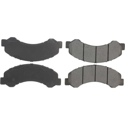 Centric Parts Disc Brake Pad Set Premium Semi-Metallic with Shims and Hardware 300.08260