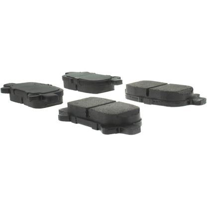 Centric Parts Disc Brake Pad Set Premium Semi-Metallic with Shims and Hardware 300.08280
