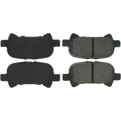 Centric Parts Disc Brake Pad Set Premium Semi-Metallic with Shims and Hardware 300.08280