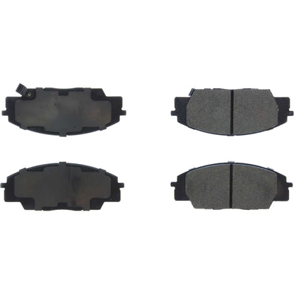 Centric Parts Disc Brake Pad Set Premium Semi-Metallic with Shims and Hardware 300.08290