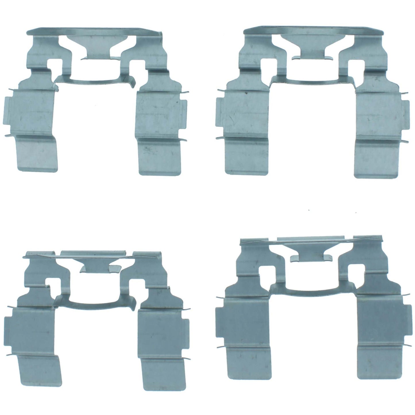 Centric Parts Disc Brake Pad Set Premium Semi-Metallic with Shims and Hardware 300.08331