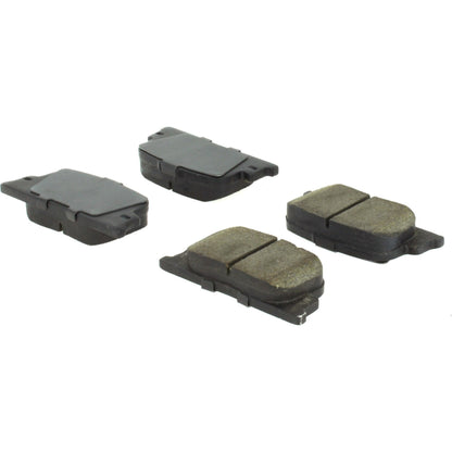 Centric Parts Disc Brake Pad Set Premium Semi-Metallic with Shims and Hardware 300.08350