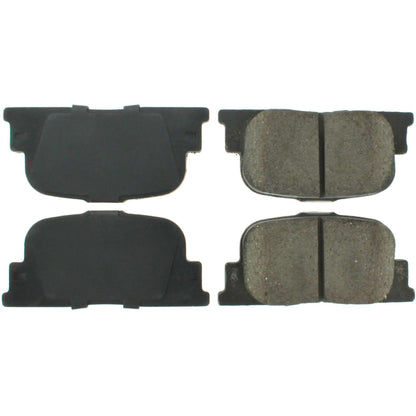 Centric Parts Disc Brake Pad Set Premium Semi-Metallic with Shims and Hardware 300.08350