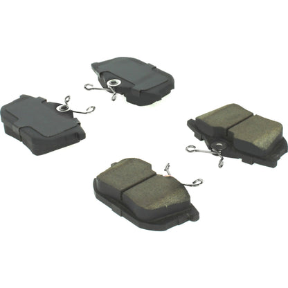 Centric Parts Disc Brake Pad Set Premium Semi-Metallic with Shims 300.08380