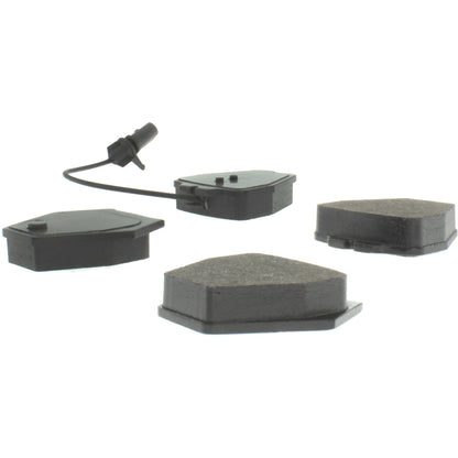 Centric Parts Disc Brake Pad Set Premium Semi-Metallic with Shims and Hardware 300.08390