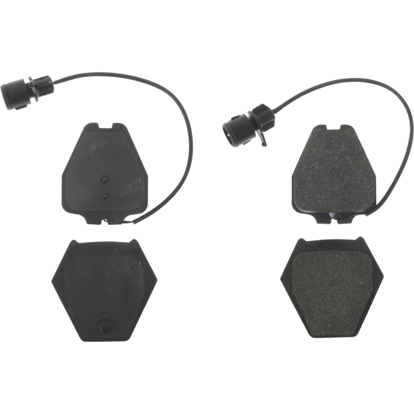 Centric Parts Premium Semi-Metallic Brake Pads with Shims and Hardware 300.08391