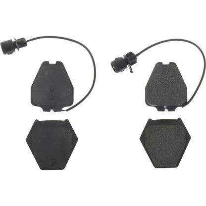 Centric Parts Premium Semi-Metallic Brake Pads with Shims and Hardware 300.08391