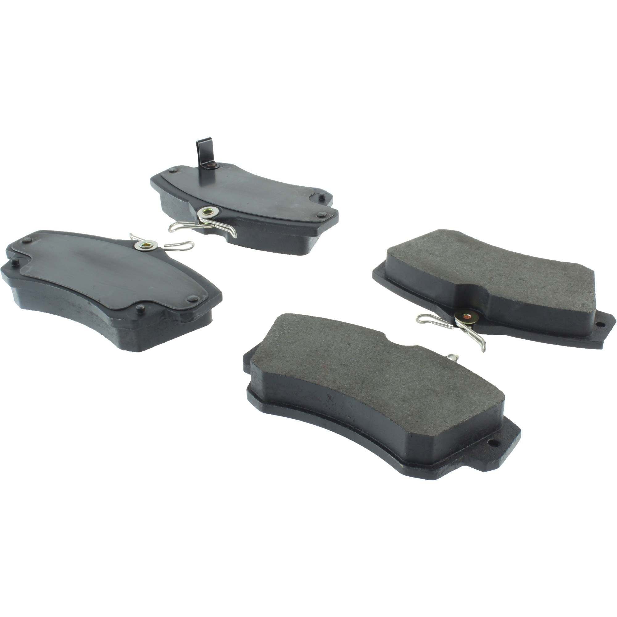 StopTech Premium Semi-Metallic Brake Pads with Shims and Hardware 300.08411