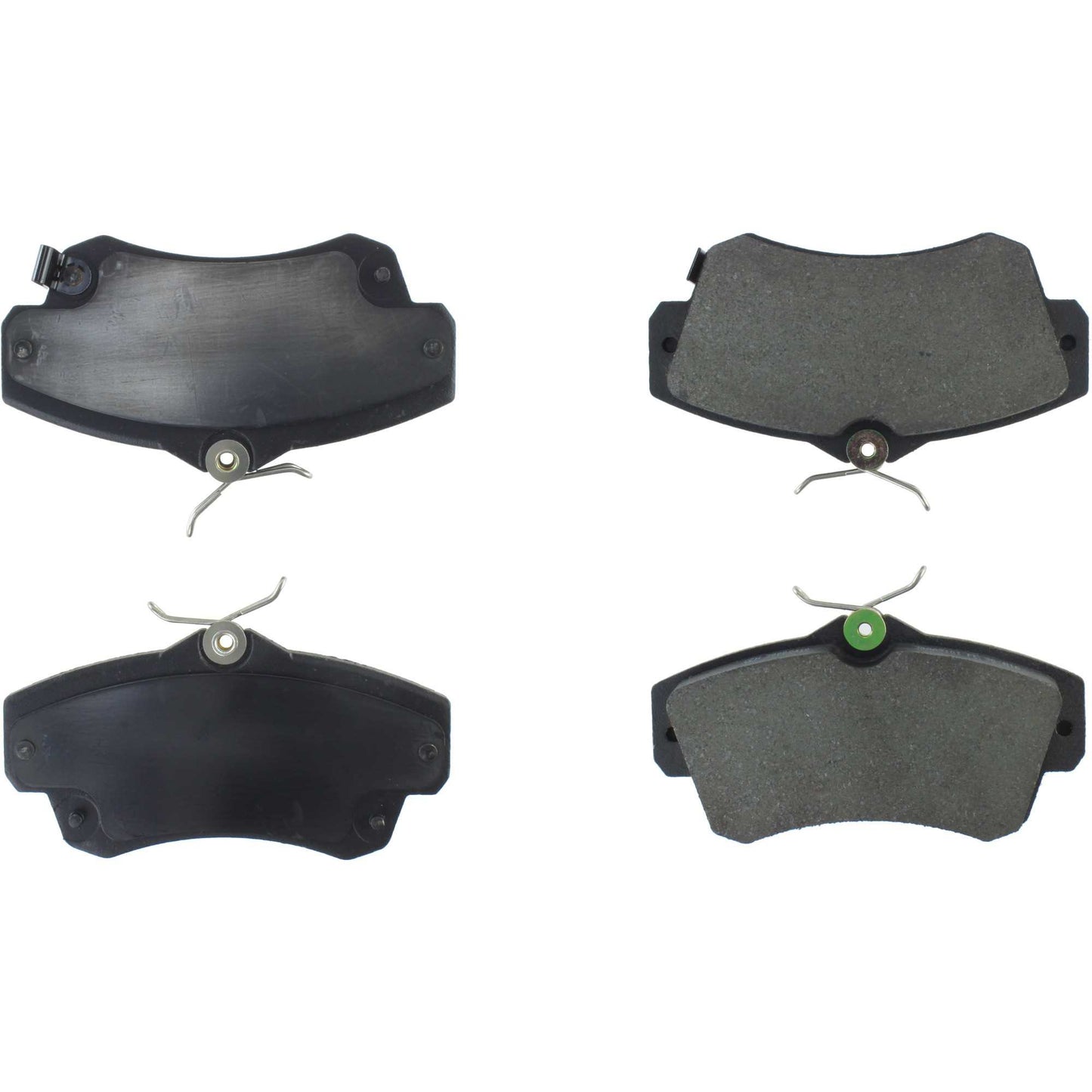 Centric Parts Disc Brake Pad Set Premium Semi-Metallic with Shims and Hardware for 2003-2009 Chrysler PT Cruiser, 2003-2005 Dodge Neon 300.08411