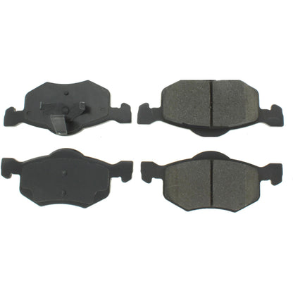 Centric Parts Disc Brake Pad Set Premium Semi-Metallic with Shims and Hardware 300.08430