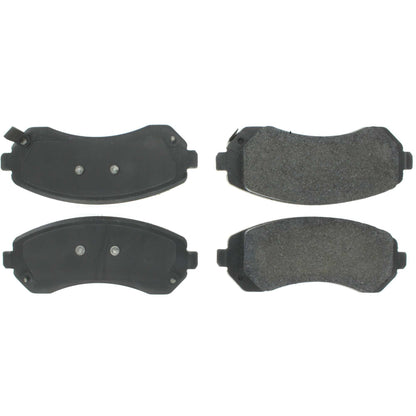 Centric Parts Disc Brake Pad Set Premium Semi-Metallic with Shims and Hardware 300.08440