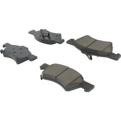 Centric Parts Disc Brake Pad Set Premium Semi-Metallic with Shims for 2001‑2007 Chrysler Town & Country, Dodge Caravan, Grand Caravan 300.08570