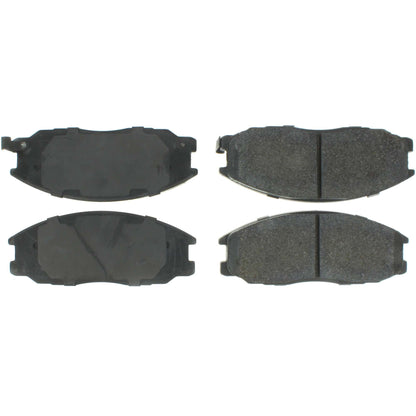 Centric Parts Disc Brake Pad Set Premium Semi-Metallic with Shims for 2001-2009 Hyundai Santa Fe Kia Sedona Sorento 300.08640