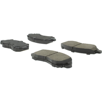 Centric Parts Disc Brake Pad Set Premium Semi-Metallic with Shims and Hardware 300.08660