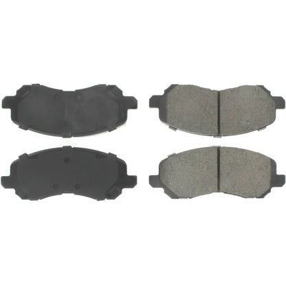 Centric Parts Disc Brake Pad Set Premium Semi-Metallic with Shims and Hardware 300.08660