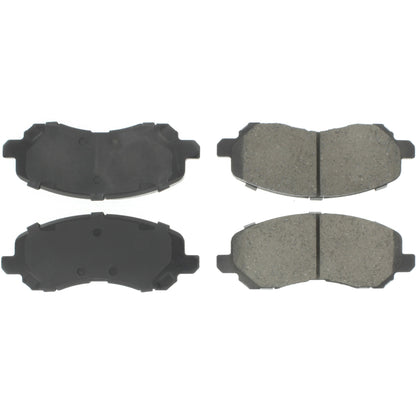 Centric Parts Disc Brake Pad Set Premium Semi-Metallic with Shims and Hardware 300.08660
