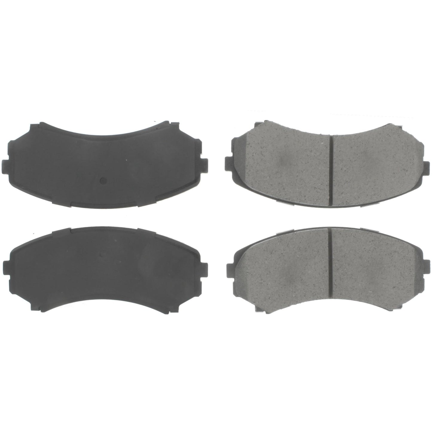 Centric Parts Disc Brake Pad Set Premium Semi-Metallic with Shims and Hardware 300.08670