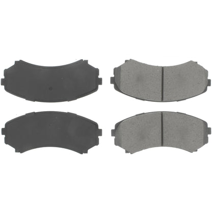 Centric Parts Disc Brake Pad Set Premium Semi-Metallic with Shims and Hardware 300.08670