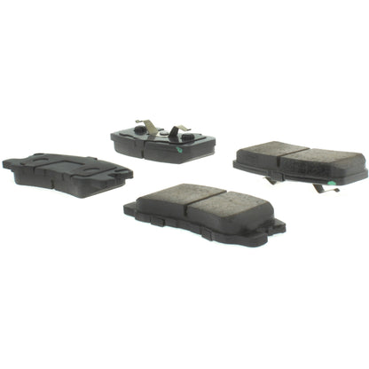 Centric Parts Disc Brake Pad Set Premium Semi-Metallic with Shims and Hardware 300.08680