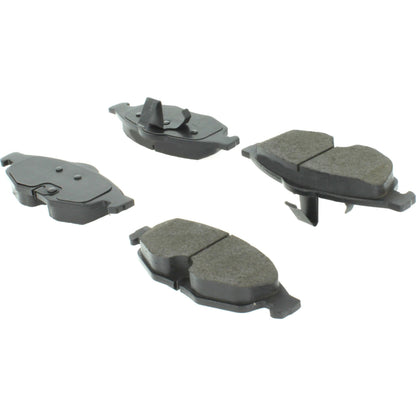 Centric Parts Disc Brake Pad Set Premium Semi-Metallic with Shims and Hardware 300.08690