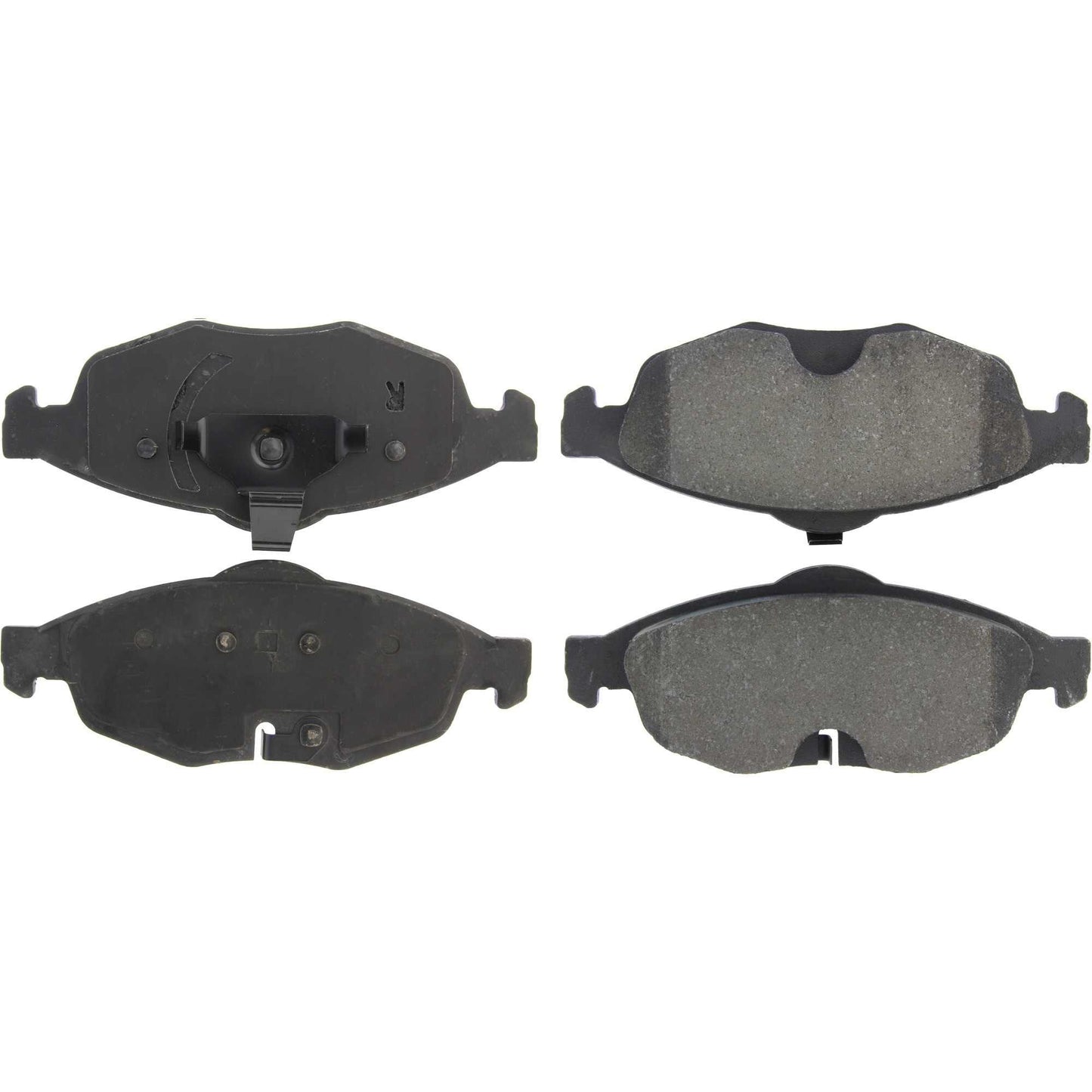Centric Parts Disc Brake Pad Set Premium Semi-Metallic with Shims and Hardware 300.08690