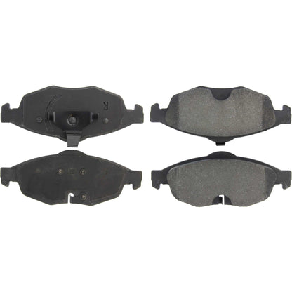 Centric Parts Disc Brake Pad Set Premium Semi-Metallic with Shims and Hardware 300.08690