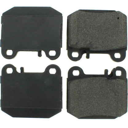 Centric Parts Disc Brake Pad Set Premium Semi-Metallic with Shims for 2000-2005 Maserati Quattroporte Mercedes-Benz ML55 AMG ML430 ML500 300.08740