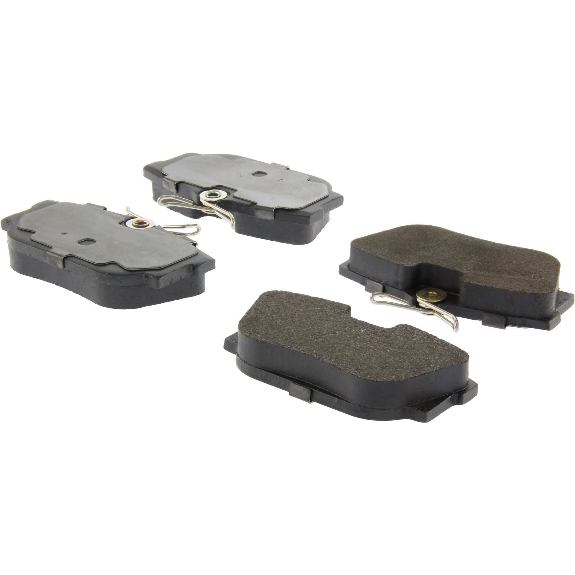 StopTech Premium Semi-Metallic Brake Pads with Shims and Hardware 300.08770