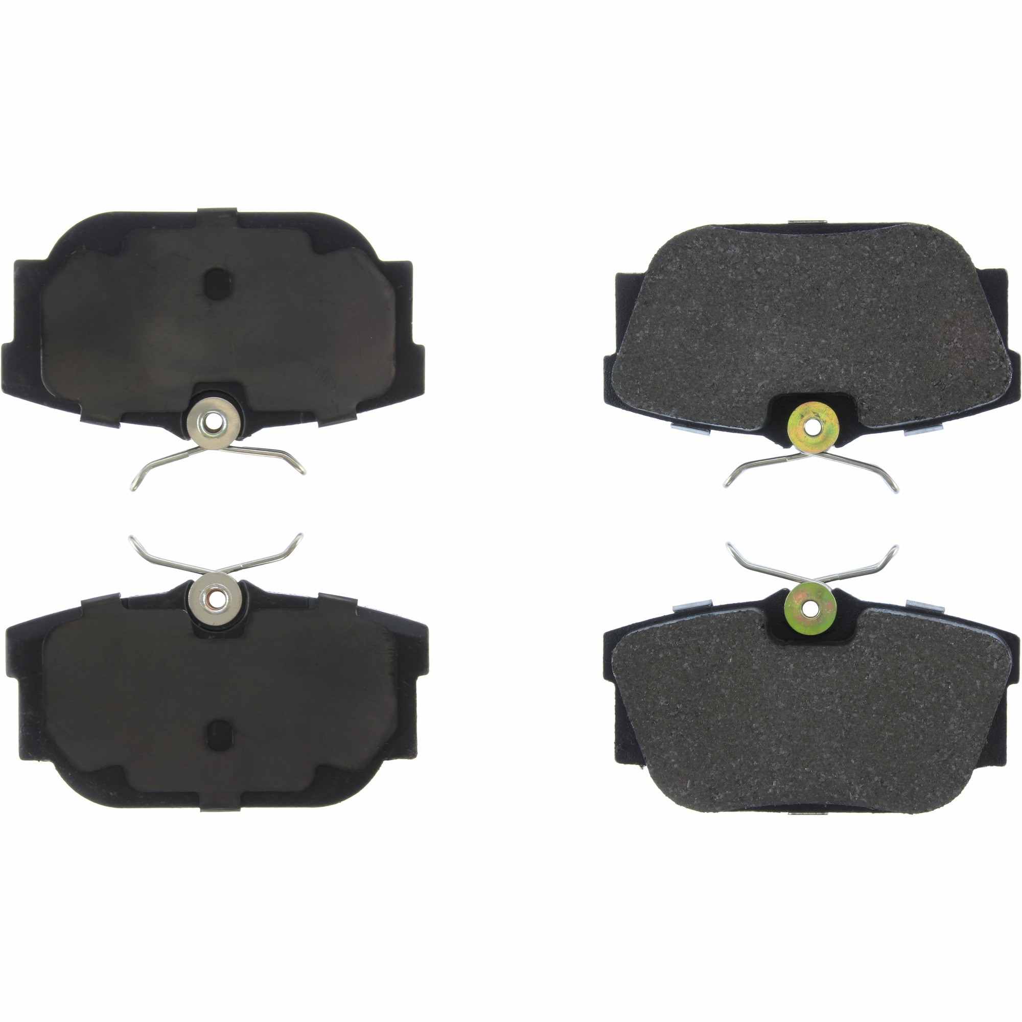 StopTech Premium Semi-Metallic Brake Pads with Shims and Hardware 300.08770