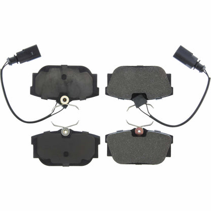 Centric Parts Disc Brake Pad Set Premium Semi-Metallic with Shims and Hardware for 2001-2003 Volkswagen EuroVan 2002-2008 Sharan 300.08772