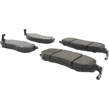 Centric Parts Disc Brake Pad Set Premium Semi-Metallic with Shims for 2005-2019 Infiniti 300.08880