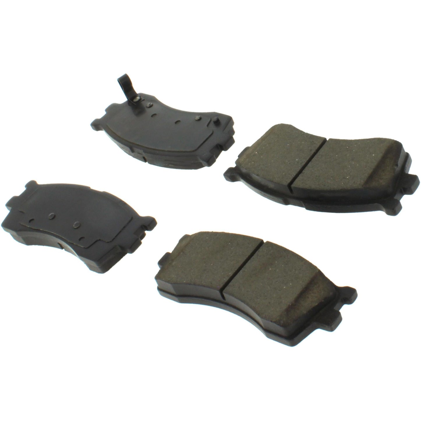 Centric Parts Disc Brake Pad Set Premium Semi-Metallic with Shims and Hardware for 2001-2005 Kia Rio Sephia Spectra 300.08890