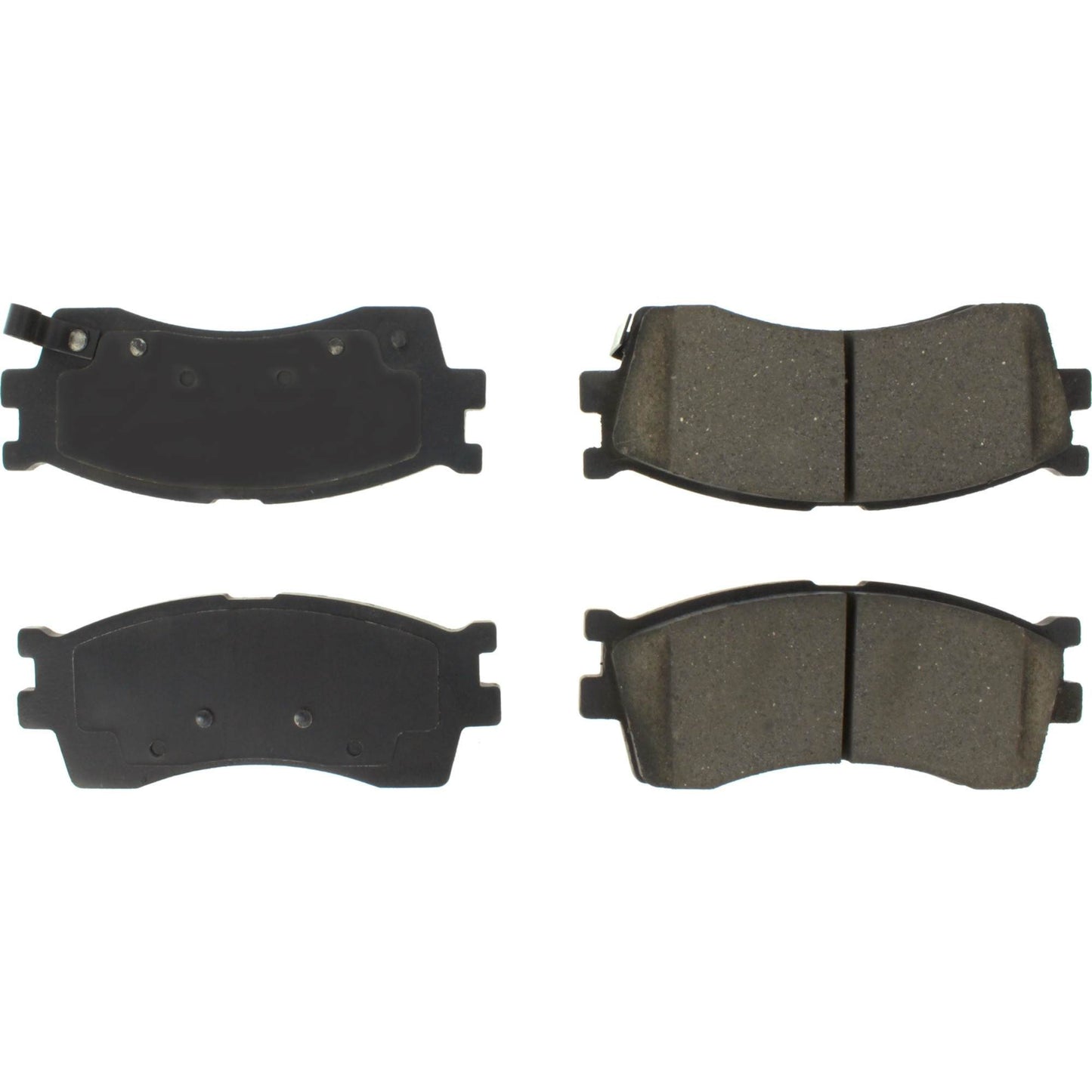 Centric Parts Disc Brake Pad Set Premium Semi-Metallic with Shims and Hardware for 2001-2005 Kia Rio Sephia Spectra 300.08890