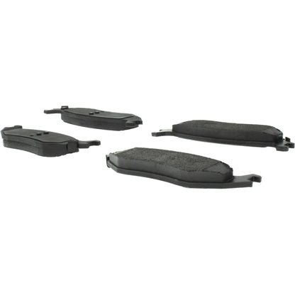 Centric Parts Disc Brake Pad Set Premium Semi-Metallic with Shims for 2009-2010 Dodge Dakota, Ram 1500 300.08980