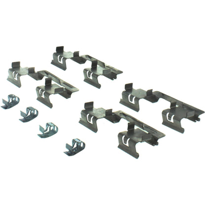 Centric Parts Disc Brake Pad Set Premium Semi-Metallic with Shims and Hardware 300.09062