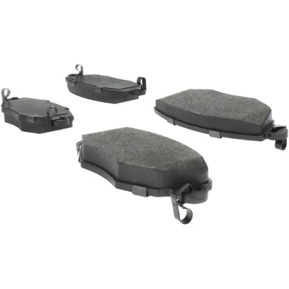 Centric Parts Disc Brake Pad Set Premium Semi-Metallic with Shims for 2001-2008 Ford Mondeo and Jaguar X-Type 300.09100